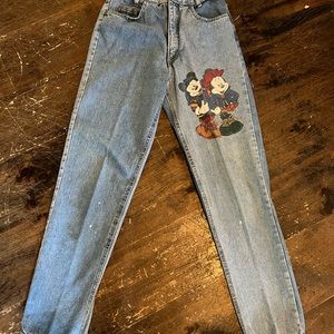 Vintage Mickey unlimited Jeans by Jerry Leigh